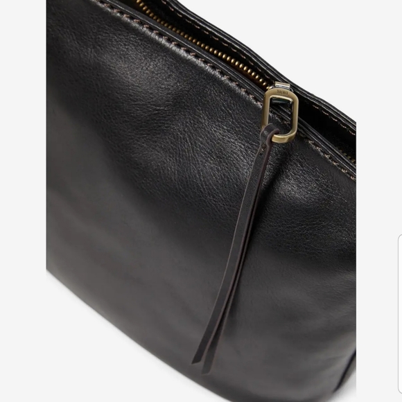 NEW! Hobo Belle Convertible Shoulder Bag Black Leather NWT - Picture 9 of 14